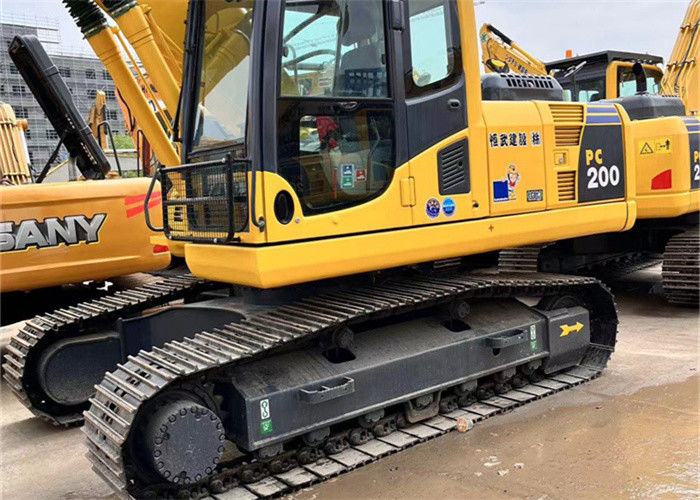 20 Ton Ucuz Kullanılmış Ekskavatör Japonya İthalatı Komatsu Pc 200-8 İyi Performansı ve Düşük Çalışma Saati