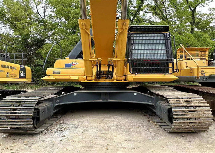 Neredeyse yeni Japonya kullanılmış sürünen kazıcı makinesi yenilenmiş Komatsu pc 400-7 kazıcı satılıyor