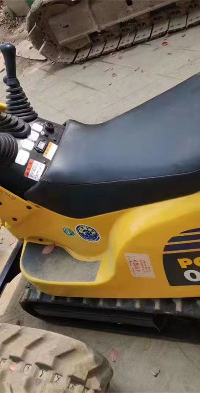 Kullanılmış toprak taşıma makineleri sürünen ekskavatör 0.3 ton yüksek kaliteli mini ekskavatör Komatsu pc 01