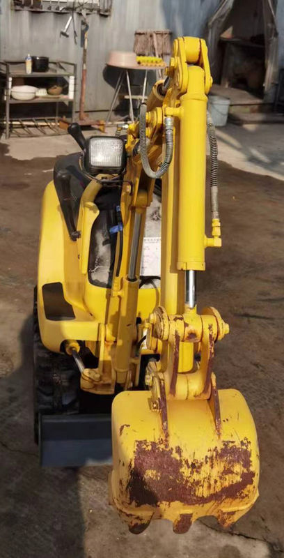 Kullanılmış toprak taşıma makineleri sürünen ekskavatör 0.3 ton yüksek kaliteli mini ekskavatör Komatsu pc 01