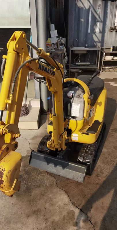 Kullanılmış toprak taşıma makineleri sürünen ekskavatör 0.3 ton yüksek kaliteli mini ekskavatör Komatsu pc 01