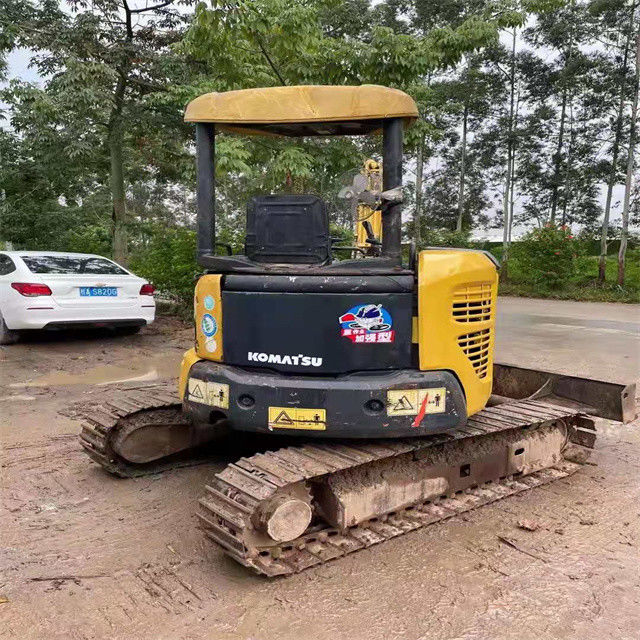 3 ton kullanılmış Japonya yüksek kaliteli Komatsu pc 30 MR sürükleyici kazıcı daha kısa çalışma saatleri ile