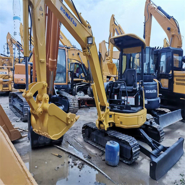 Düşük fiyat 3 ton kullanılmış Japonya ithal Komatsu pc 35 MR sürünen kazıcı daha kısa çalışma saatleri ile