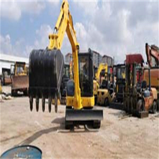 Yüksek kaliteli 6 ton kullanılmış Japonya ithal Komatsu pc 55 MR daha kısa çalışma saatleri olan sürükleyici kazıcı