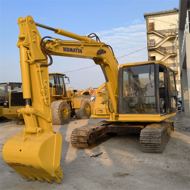 Yüksek kaliteli 6.3 ton kullanılmış Japonya ithal Komatsu pc 55 MR daha kısa çalışma saatleri olan sürükleyici kazıcı