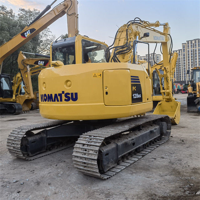 Japonya'dan gelen Komatsu pc128US sürünen kazıcı kullanın, mükemmel durumda, satılık.