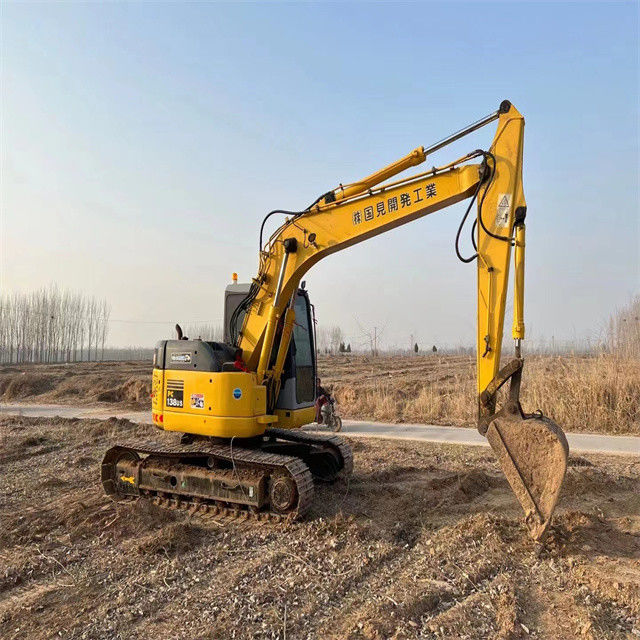 13.8 ton kullanımı Japonya ithal Komatsu pc 138US yüksek kaliteli ve düşük çalışma saatiyle satılık sürükleyici ekskavatör