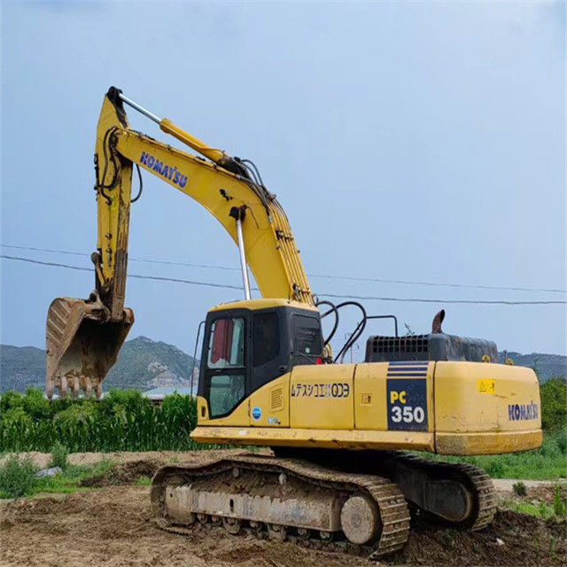 Yaklaşık 35 ton yeni Japonya ithal sürünen kazma makinesi kullanılmış yenilenmiş Komatsu pc 350-7