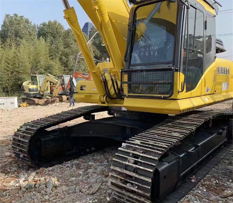 Yaklaşık 35 ton yeni Japonya ithal sürünen kazma makinesi kullanılmış yenilenmiş Komatsu pc 350-7