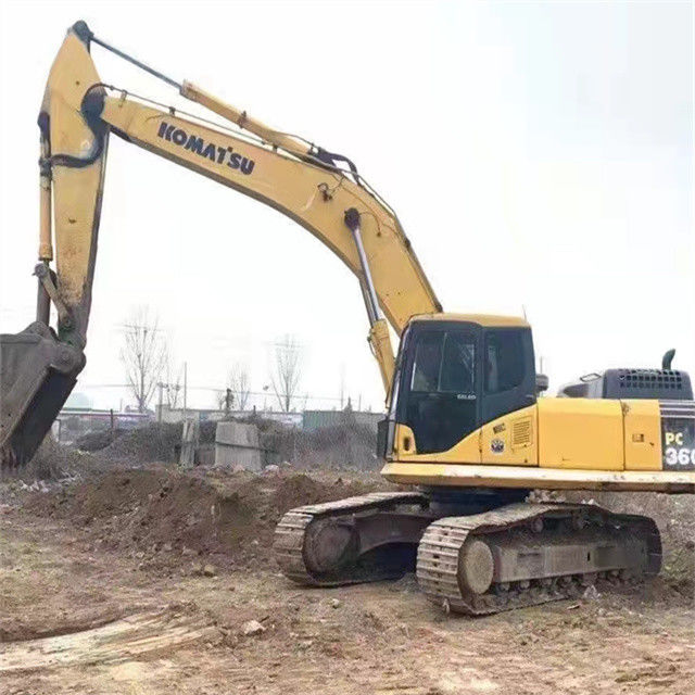 36 ton neredeyse yeni Japonya ithal sürünen kazma makinesi kullanılmış yenilenmiş Komatsu pc 360-7