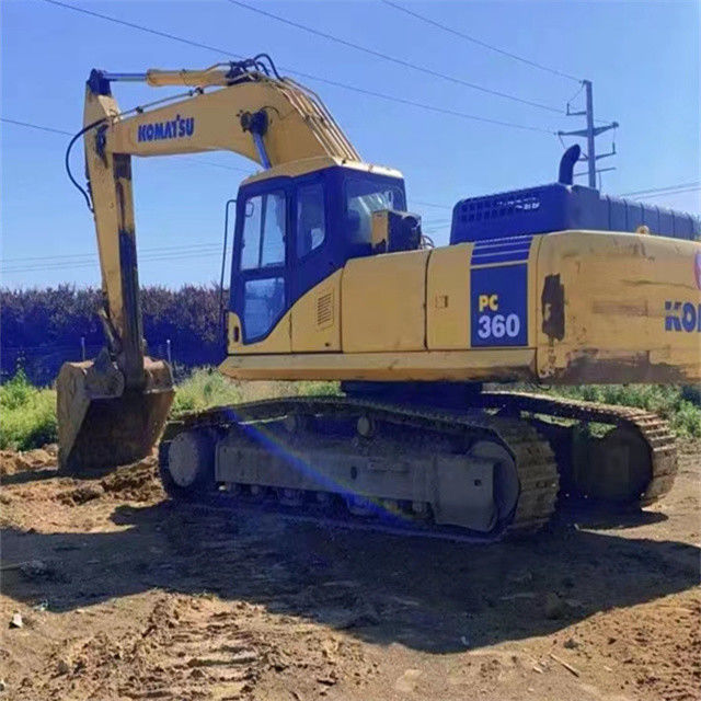 36 ton neredeyse yeni Japonya ithal sürünen kazma makinesi kullanılmış yenilenmiş Komatsu pc 360-7