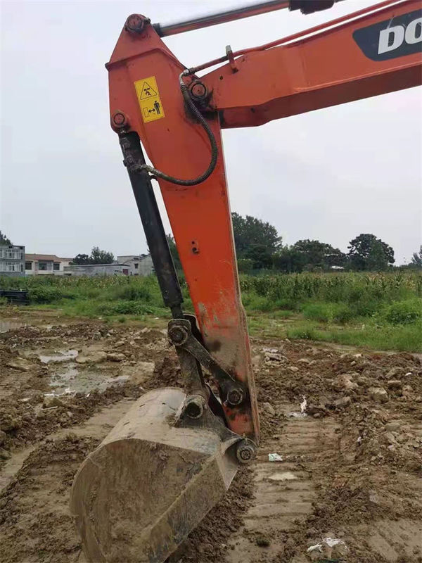8 Ton Hazır Kullanılmış Kazı Makinesi İş için Ve Deneyimli Kullanılmış Kore İthalatı Doosan DX 75