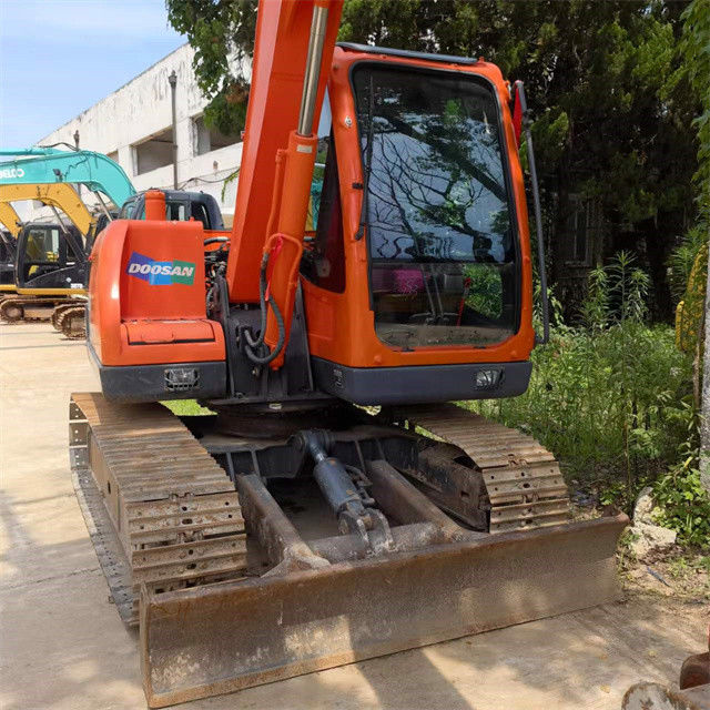 8 Ton Hazır Kullanılmış Kazı Makinesi İş için Ve Deneyimli Kullanılmış Kore İthalatı Doosan DX 75