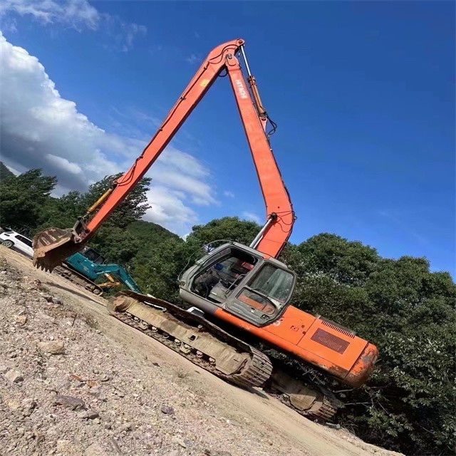 20 tonluk kullanılmış kazık makinesi iş için hazır ve deneyimli Kore ithal Doosan DX 220