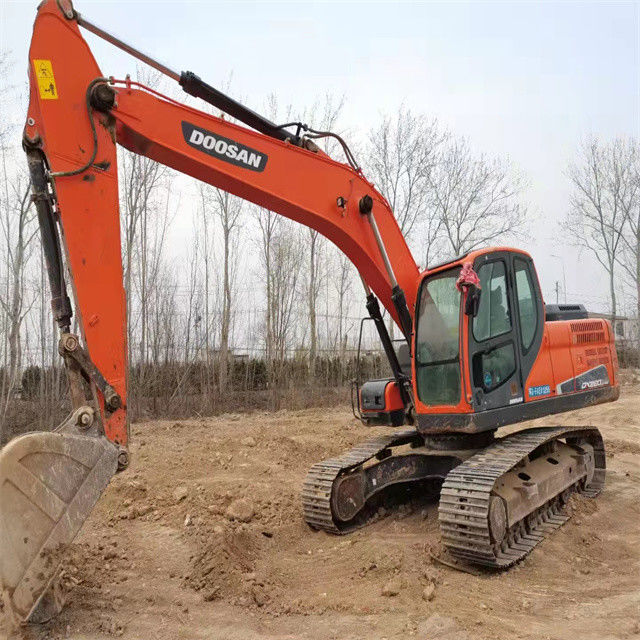 20 tonluk kullanılmış kazık makinesi iş için hazır ve deneyimli Kore ithal Doosan DX 220