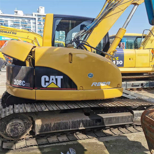 9 ton iş için hazır ve iyi durumda Japonya ithal CAT 308 C kullanılmış deneyimli