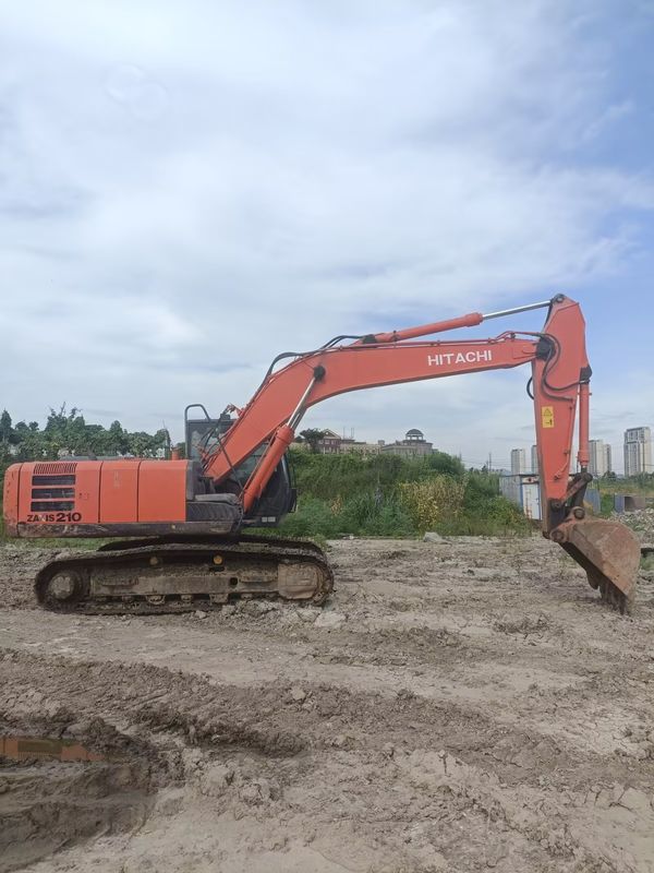 21 Ton Hazır Kullanılmış Kazı Makinesi İş için Ve Deneyimli Kullanılmış Kore İthalatı Hitachi 210-5G