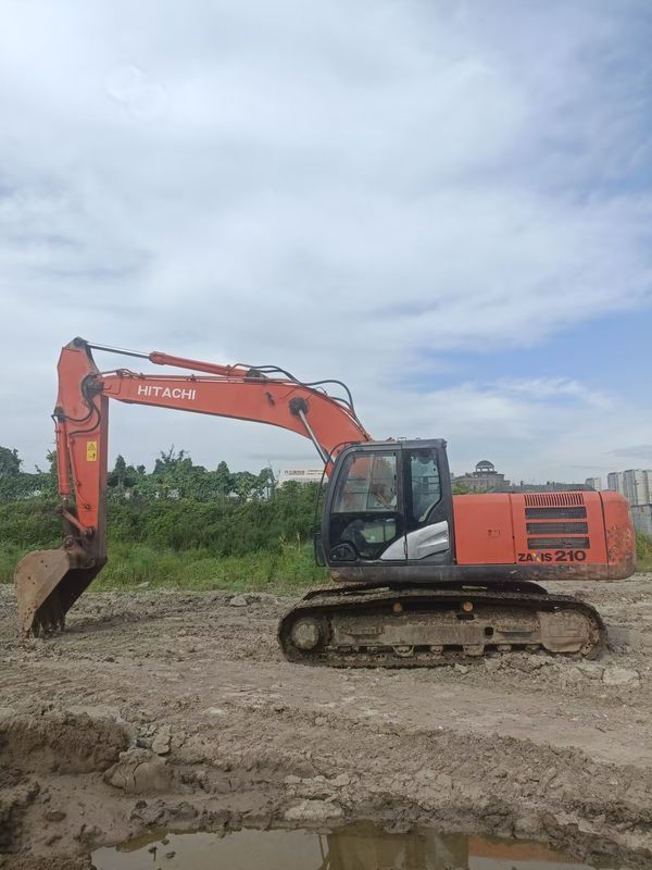 21 Ton Hazır Kullanılmış Kazı Makinesi İş için Ve Deneyimli Kullanılmış Kore İthalatı Hitachi 210-5G