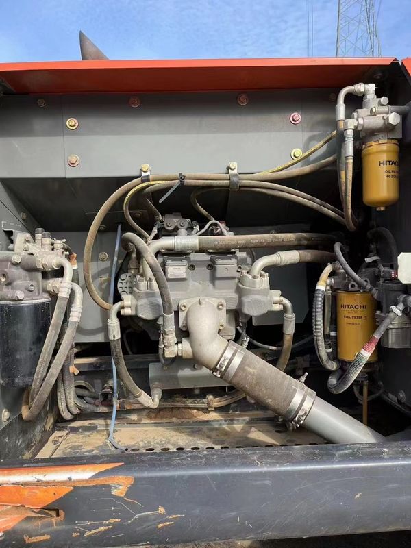 20 tonluk kullanılmış kazık makinesi iş için hazır ve Kore ithal Hitachi 200-5A iyi durumda