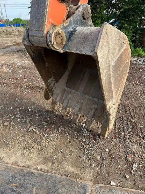 20 tonluk kullanılmış kazık makinesi iş için hazır ve Kore ithal Hitachi 200-5A iyi durumda