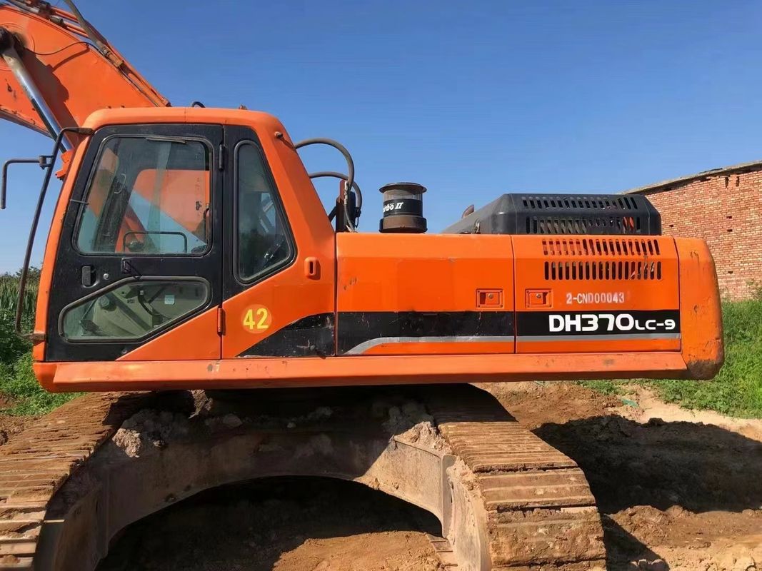 37 tonluk iş için kullanılmış kazık makinesi ve Kore ithal DOOSAN DH370LC-9 iyi durumda.