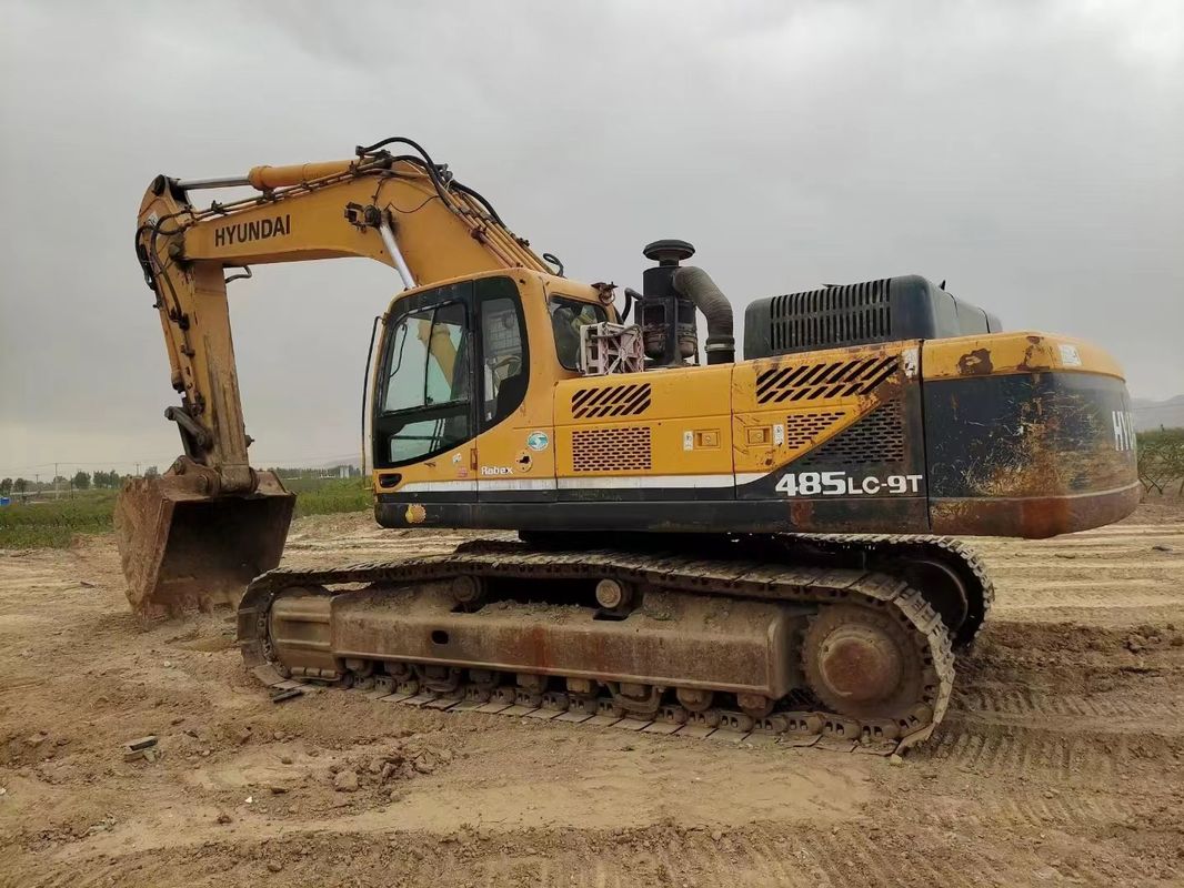48 ton iş için hazır ve deneyimli Kore ithal Hyundai 485LC-9 iyi durumda