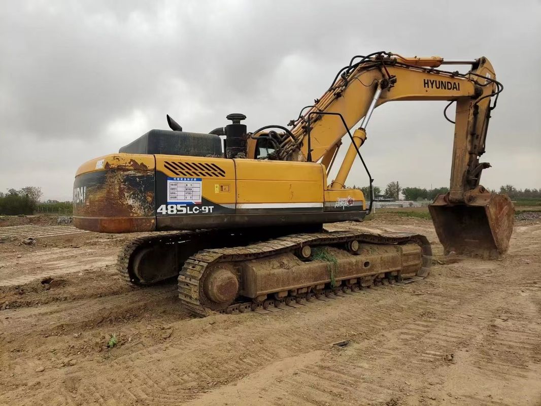 48 ton iş için hazır ve deneyimli Kore ithal Hyundai 485LC-9 iyi durumda