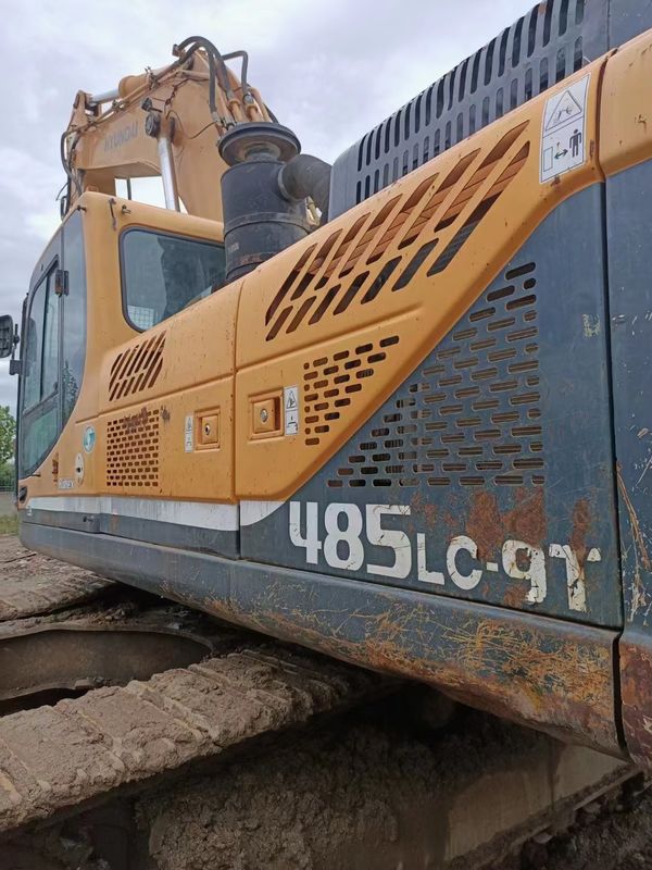 48 ton iş için hazır ve deneyimli Kore ithal Hyundai 485LC-9 iyi durumda