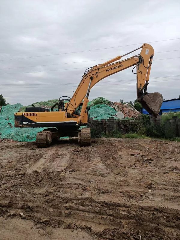 48 ton iş için hazır ve deneyimli Kore ithal Hyundai 485LC-9 iyi durumda