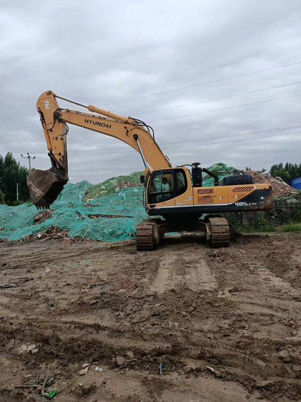 48 ton iş için hazır ve deneyimli Kore ithal Hyundai 485LC-9 iyi durumda