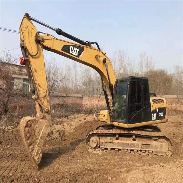 17.5 ton neredeyse yeni Japonya ithal sürünen kazma makinesi kullanılmış yenilenmiş CAT 315D