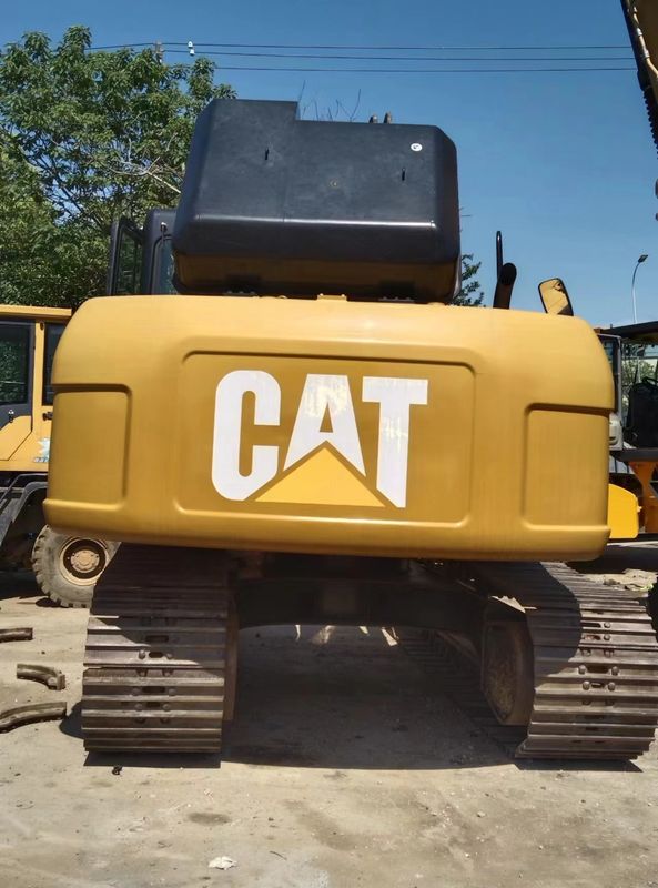 17.9 ton neredeyse yeni Japonya ithal sürünen kazma makinesi kullanılmış yenilenme CAT 318 D2L