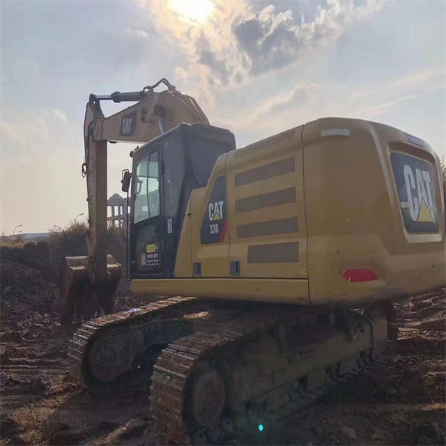 30 ton iş için hazır ve deneyimli kullanılmış Japonya Caterpillar 330 D iyi durumda