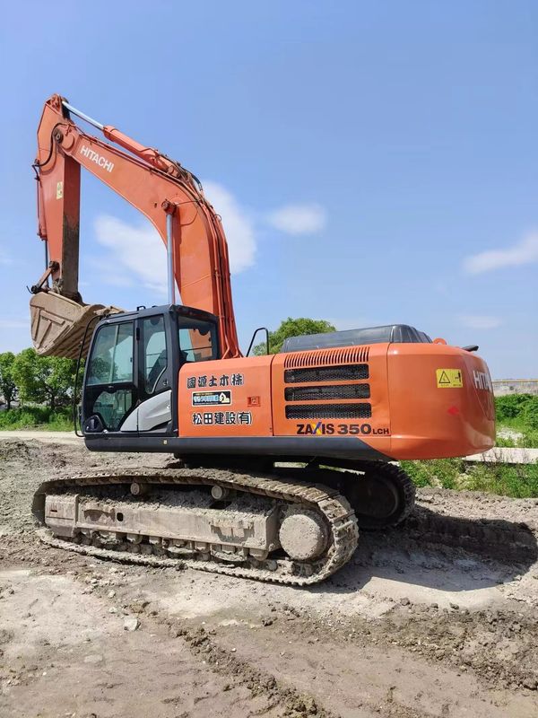 33.5 ton iş için hazır ve deneyimli kullanılmış Japonya ithal Hitachi ZX 350H-5G iyi durumda