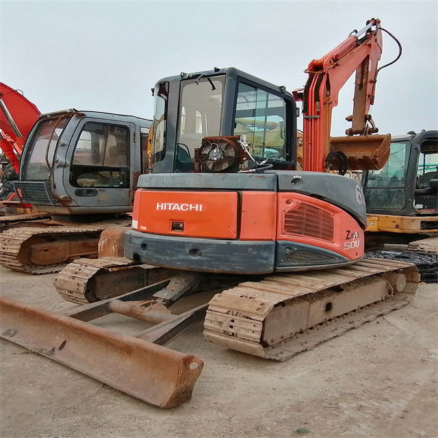 5 ton iş için hazır ve tecrübeli kullanılmış Japonya ithalat Hitachi ZX 50 U-2 İyi durumda