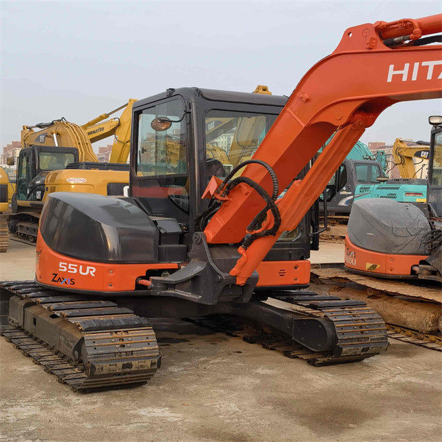 5 ton iş için hazır ve tecrübeli kullanılmış Japonya ithalat Hitachi ZX 50 U-2 İyi durumda