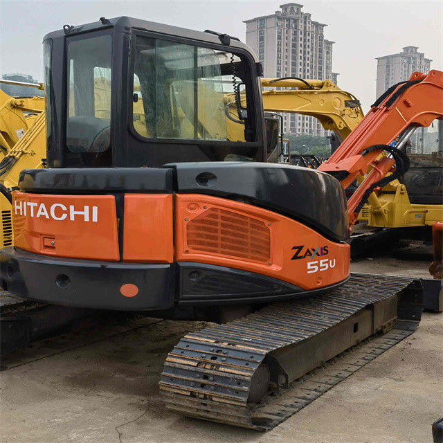 5 ton iş için hazır ve tecrübeli kullanılmış Japonya ithalat Hitachi ZX 50 U-2 İyi durumda