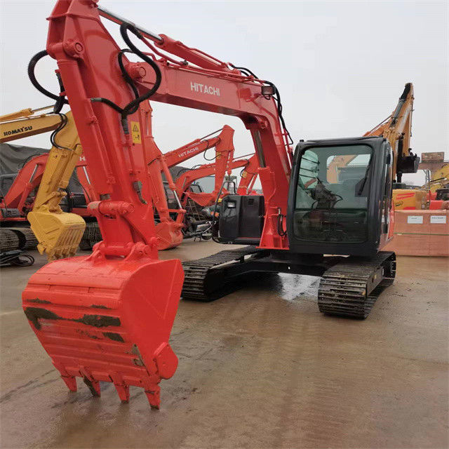 6.3 Ton Mini Hazır Kullanılmış Ekskavatör İş için Ve Deneyimli Kullanılmış Japonya İthalat Hitachi ZX 70 İyi Durumda