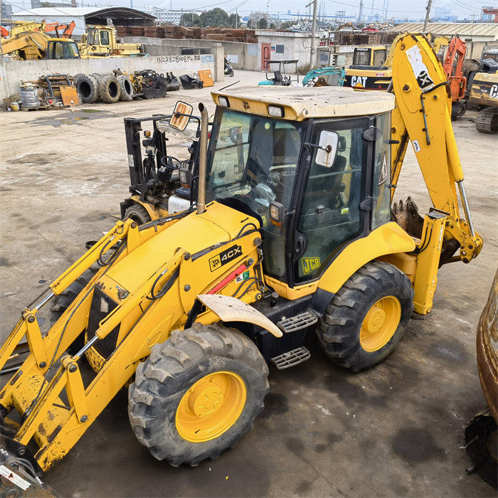 8 Ton Jcb 4cx Backhoe Yükleyici Excavator Kullanılmış İngiltere 8.18t Kullanılmış Kompakt Yükleyici