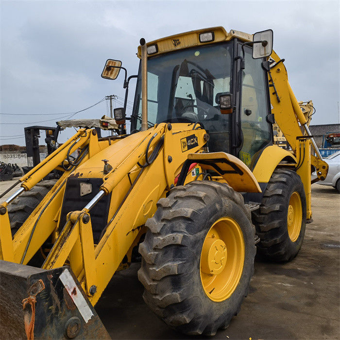 8 Ton Jcb 4cx Backhoe Yükleyici Excavator Kullanılmış İngiltere 8.18t Kullanılmış Kompakt Yükleyici