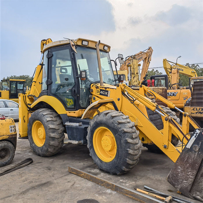 8 Ton Jcb 4cx Backhoe Yükleyici Excavator Kullanılmış İngiltere 8.18t Kullanılmış Kompakt Yükleyici