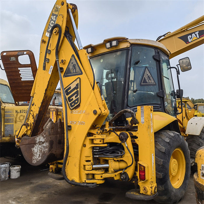 8 Ton Jcb 4cx Backhoe Yükleyici Excavator Kullanılmış İngiltere 8.18t Kullanılmış Kompakt Yükleyici