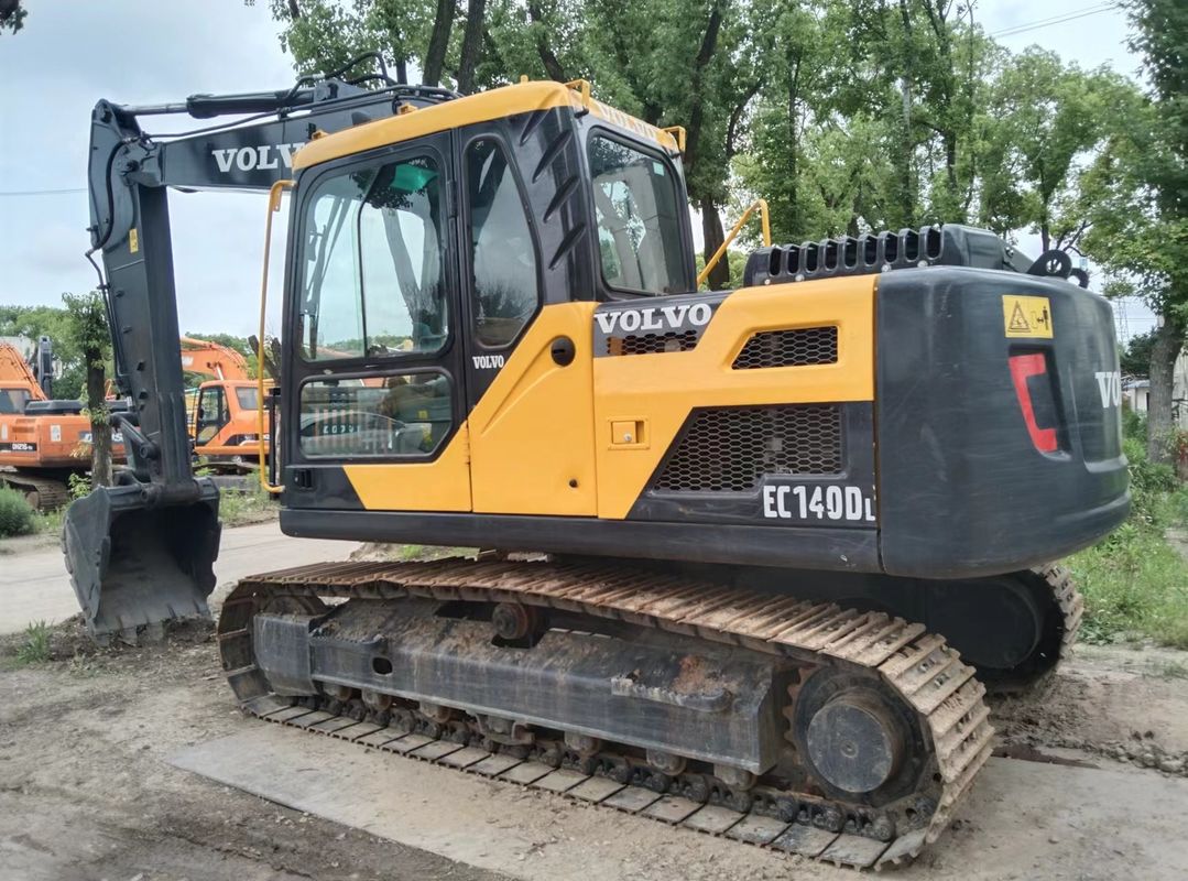 İsveç İthalatlı Yüksek Kaliteli Volvo EC140DL Çamurlu Kazı Makinesi Kullanılmış Neredeyse Yeni %100 Hazır