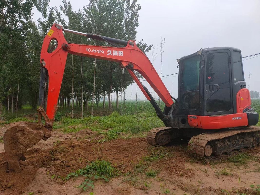 Kullanılmış Kubota Mini Kazı Makinesi Kubota Kx165 Kazı Makinesi Kullanılmış Ağırlık 5.54t