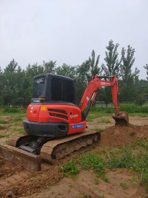 Kullanılmış Kubota Mini Kazı Makinesi Kubota Kx165 Kazı Makinesi Kullanılmış Ağırlık 5.54t