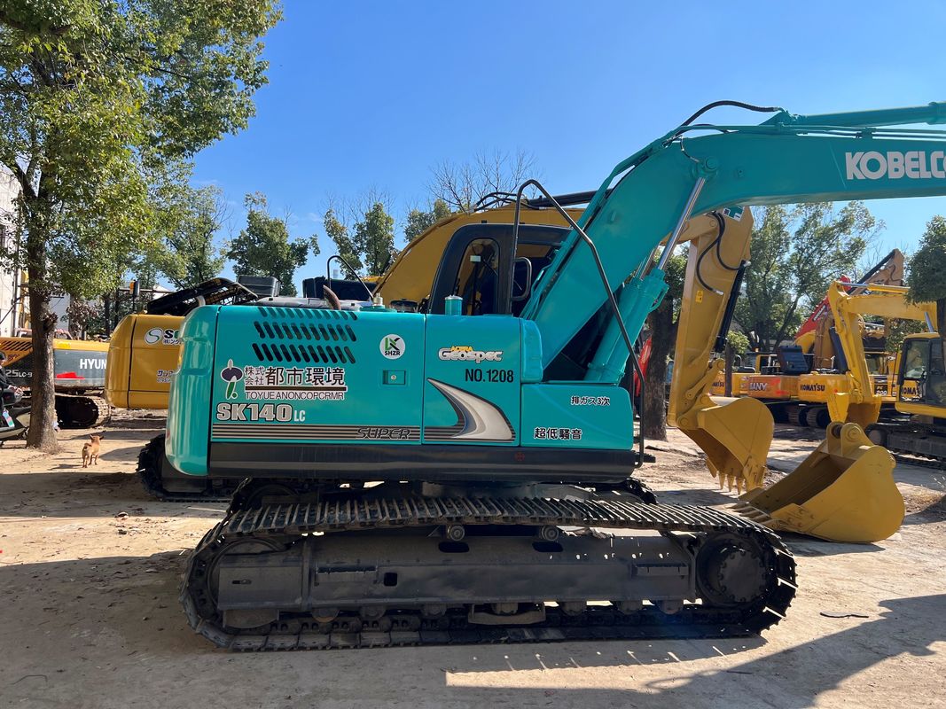 İkinci el kazık makinesi Kobelco Sk140lc 8 Crawler kazık makinesi vinç Ağırlığı 13.3t