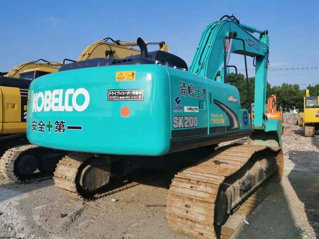 Geri alınan kazıcılar Kobelco Sk200 8 Super X Yn12 Ağırlık 21.8t 118kW Motor gücü