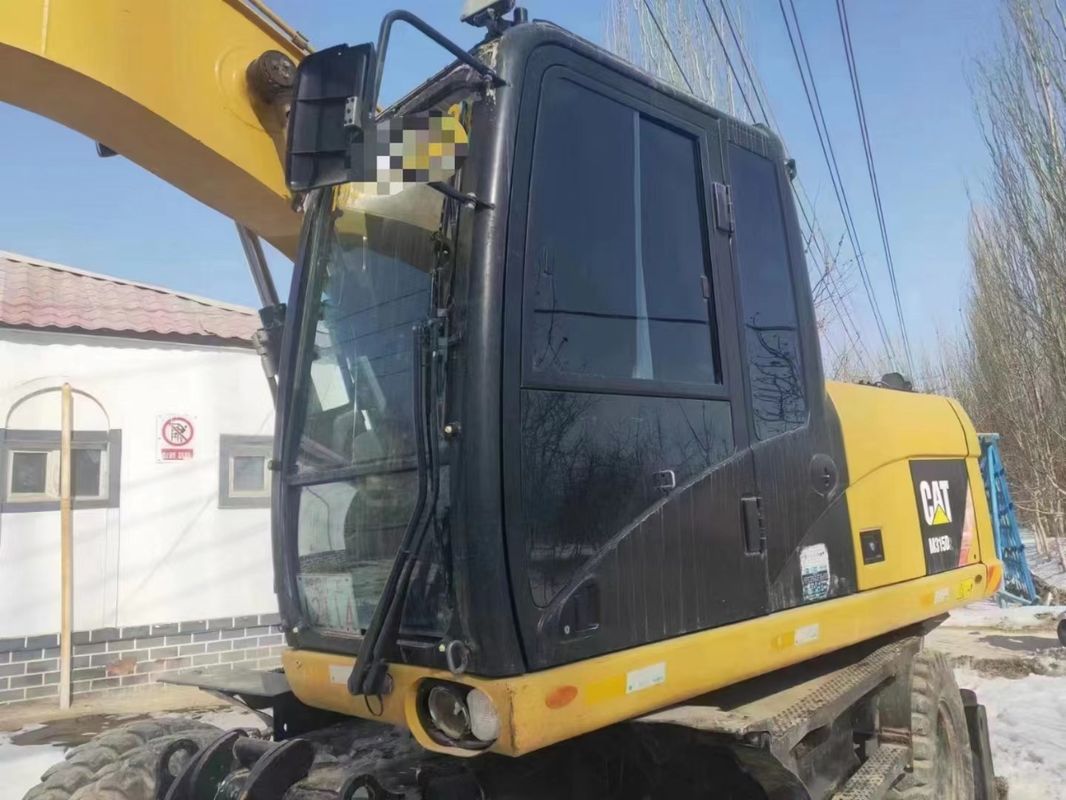 Çalışmaya hazır Caterpillar M315D Kullanılmış Tekerlekli kazıcı, kısa çalışma süresi ve iyi durumda