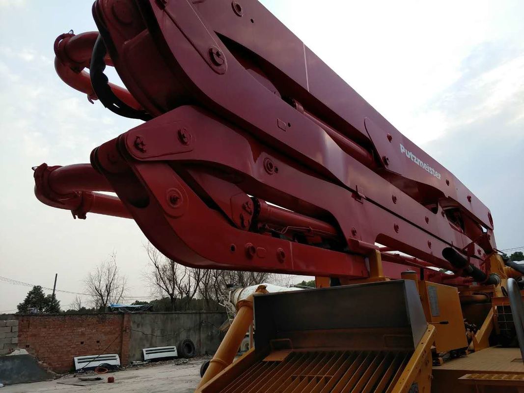 37M Çalışmaya Hazır Almanya Orijinal Putzmeister M37 28 Ton Pompa Kamyonu