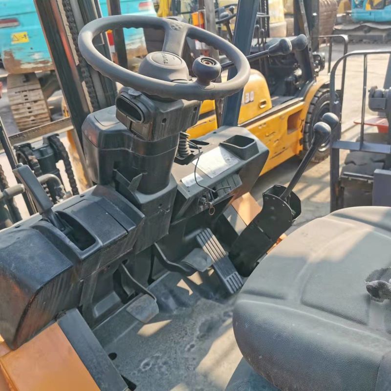 Japonya Kullanılmış kompakt elektrikli forklift TOYOTA 2.5 ton Forklift Motor gücü